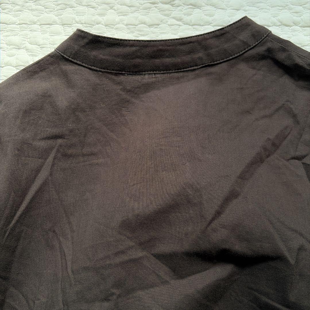 BEARDSLEY ビアズリー　ギャザーワンピース ゆったり　グレー サイズ0