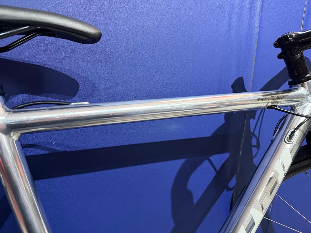 送料込 ロードバイク FUJI NAOMI Sサイズ 49 ポリッシュアルミ