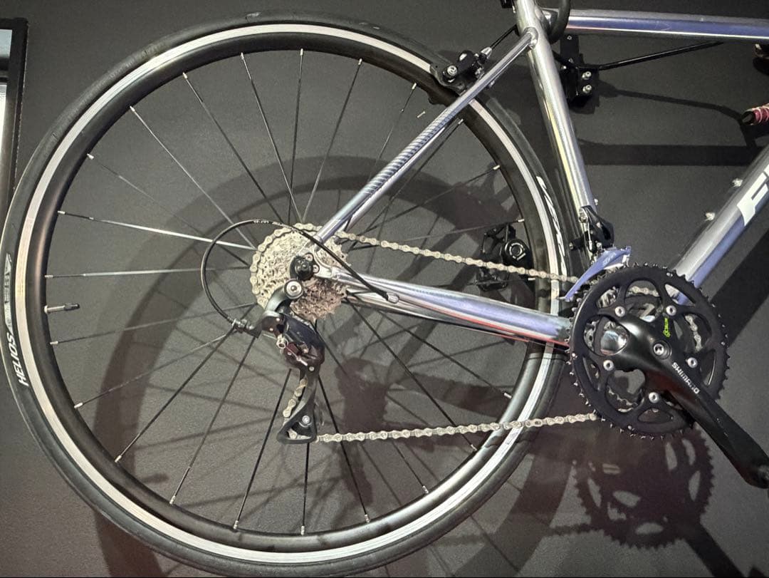 送料込 ロードバイク FUJI NAOMI Sサイズ 49 ポリッシュアルミ