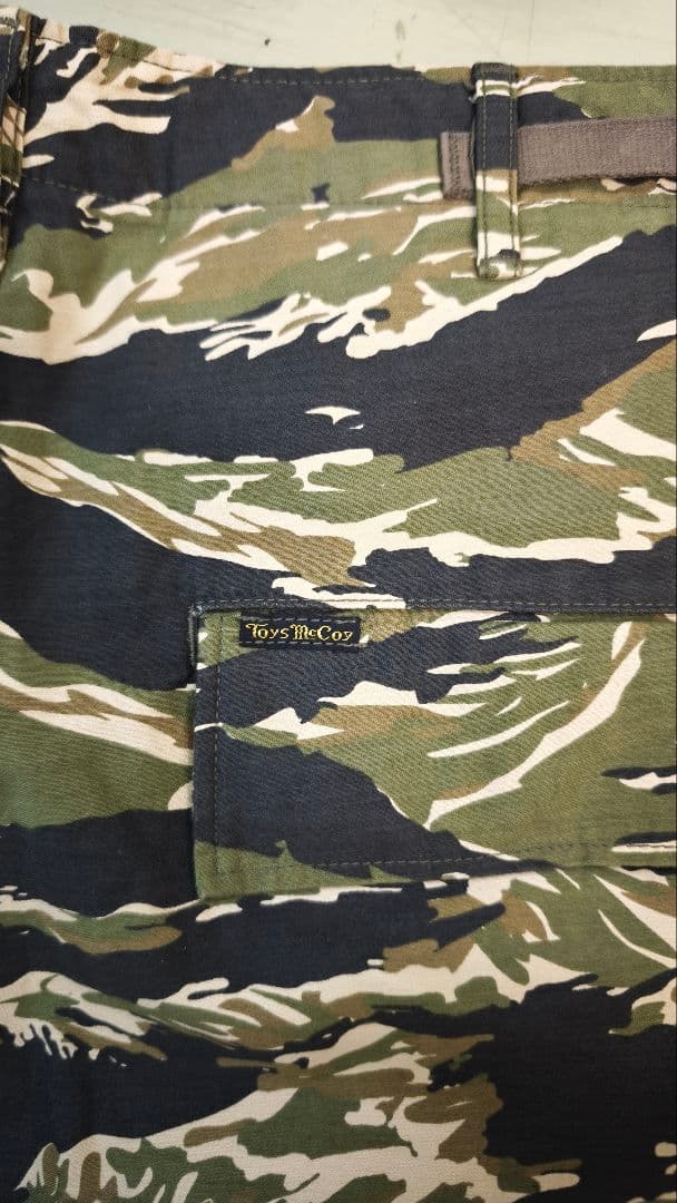 TOYS McCOY トイズマッコイ タイガーストライプ カーゴパンツ 34