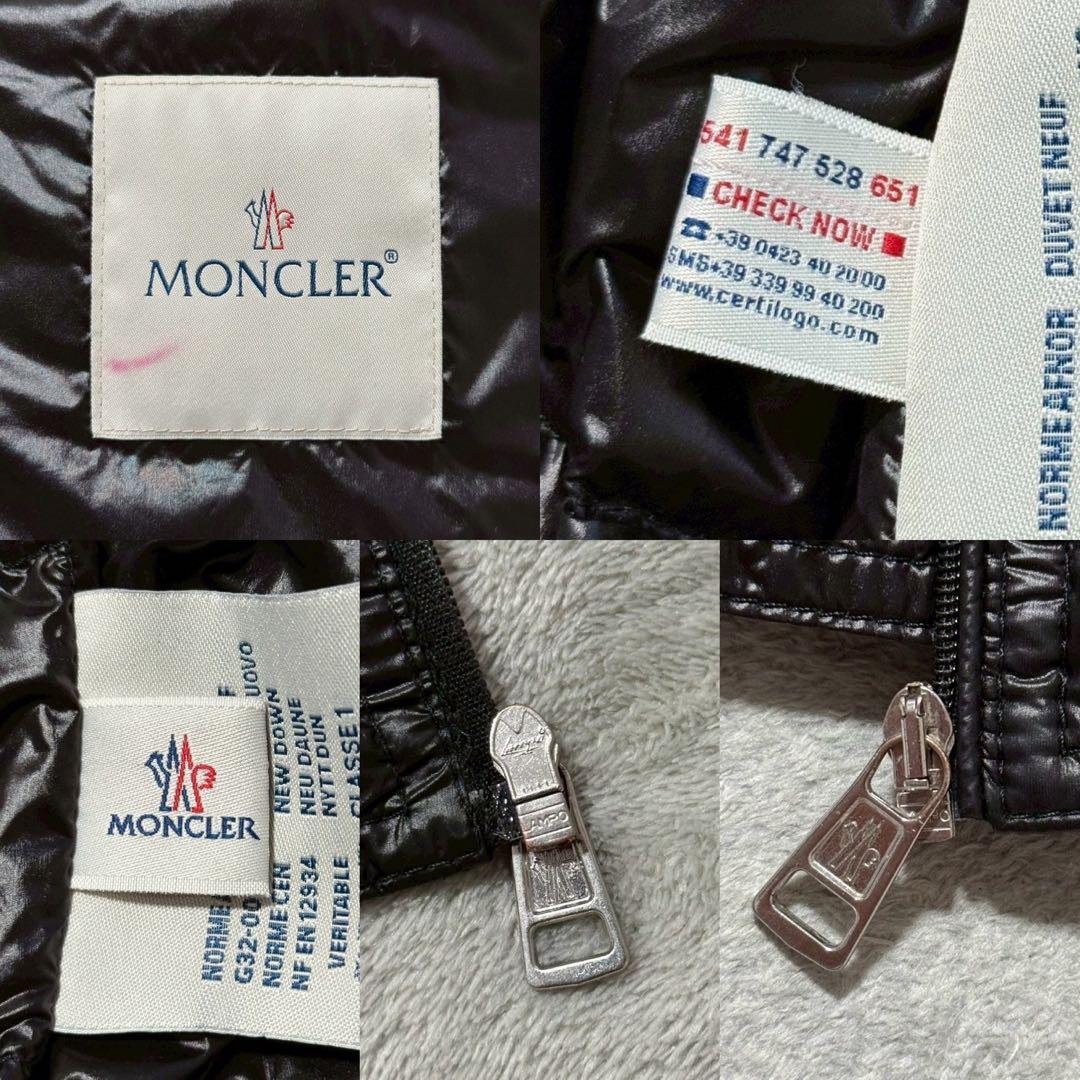 MONCLER モンクレール GUI ダウンベスト サイズ1 ブラック