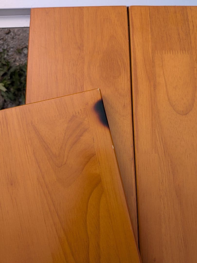 IGTテーブル スノーピーク　折りたたみテーブル 木製トップ