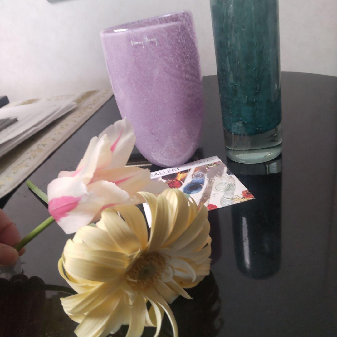 ヘンリーディーンフラワーベース2点セット　新品未使用