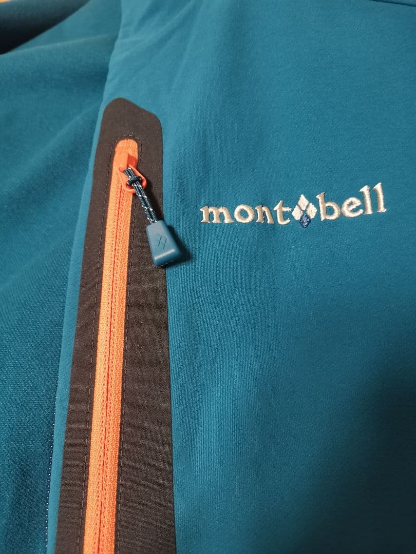 【未使用・美品】montbell クラッグジャケット メンズ サイズM ブルー