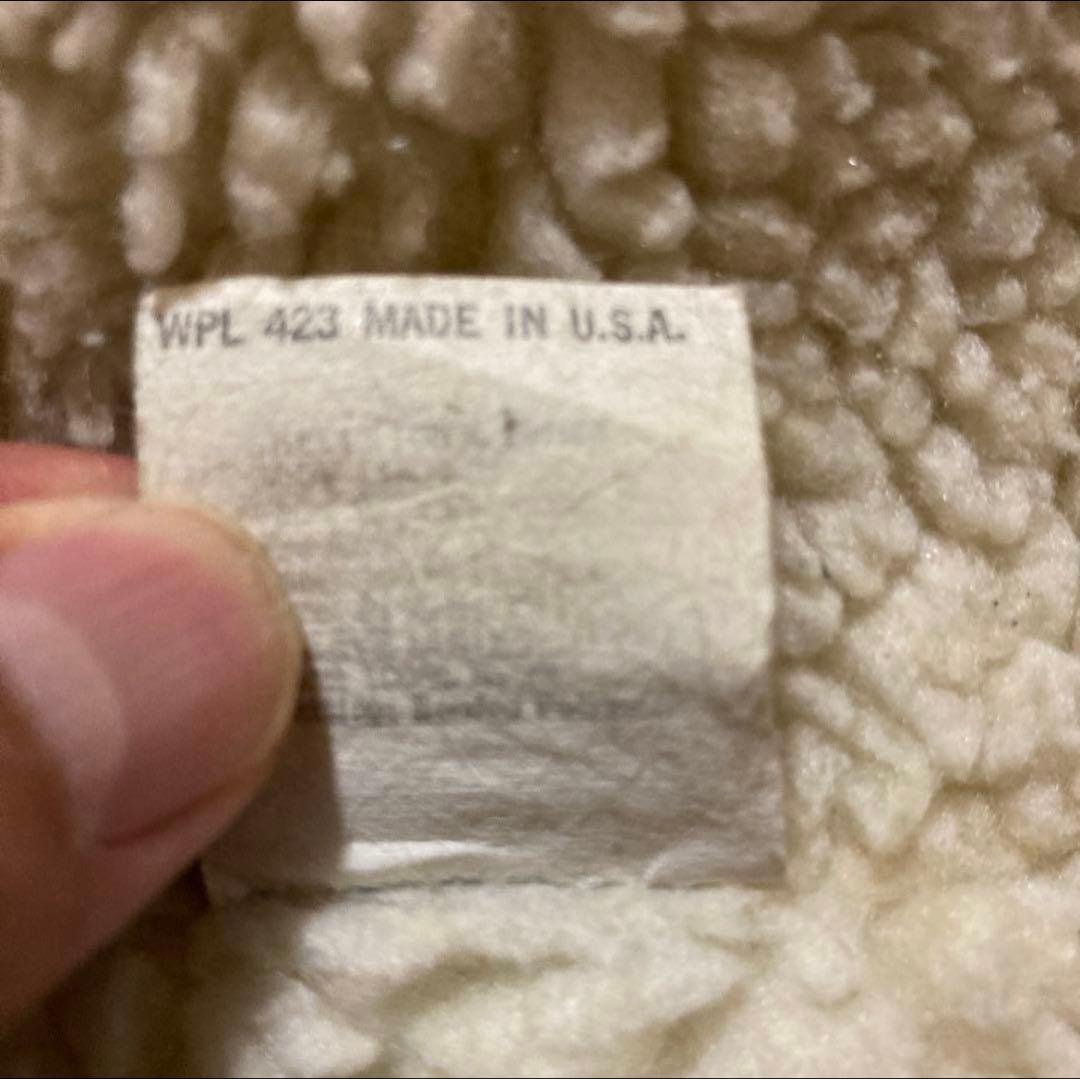 希少46 80sリーバイス 71608 ボア　デニムジャケット　USA製