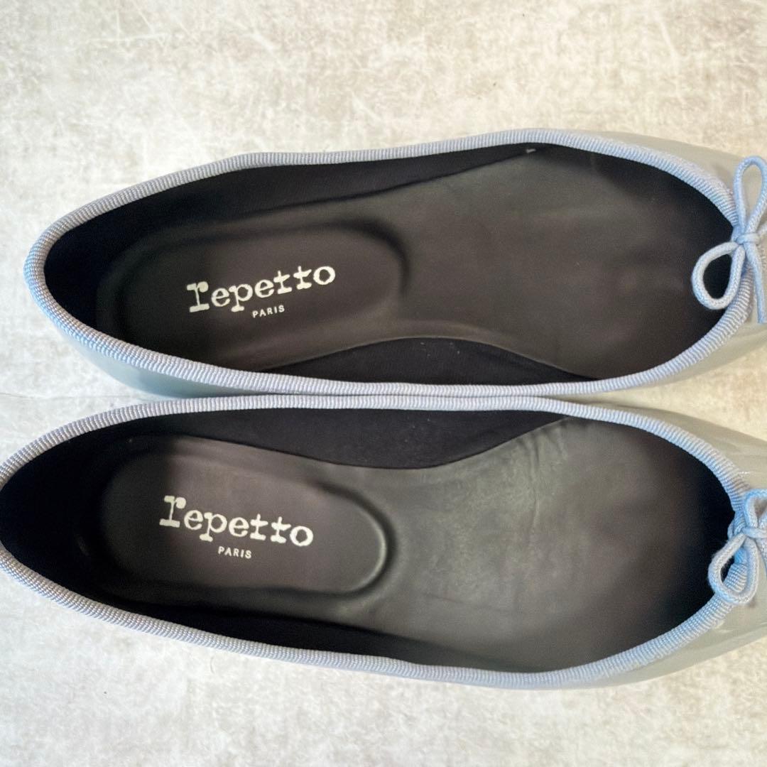Repetto レペット エナメル バレエシューズ 23.5cm ブリジット