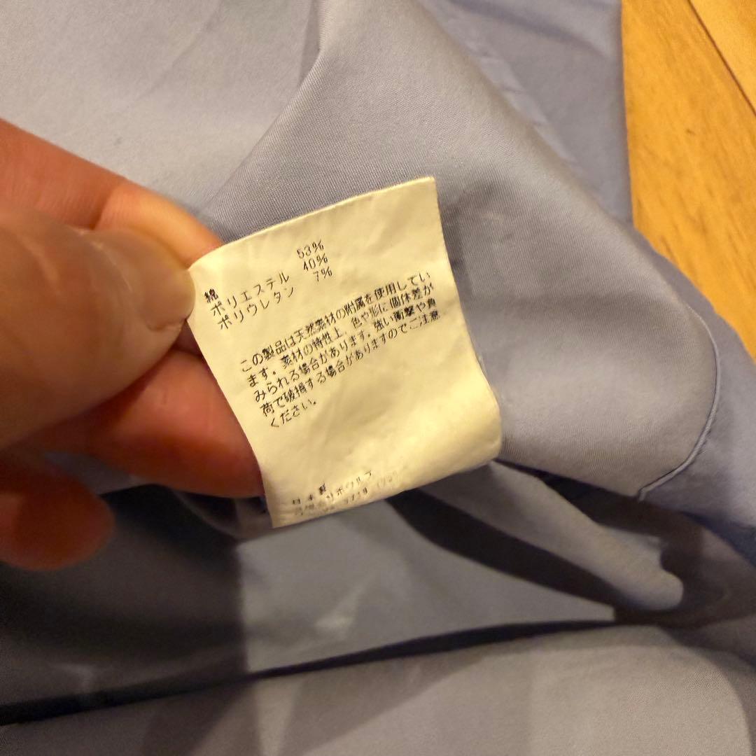 HYKE ハイク ブルーシャツブラウス 羽織り