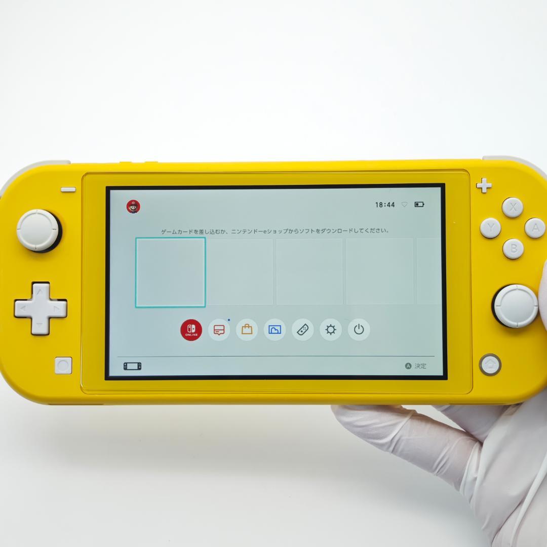【美品】ニンテンドー Switch Lite イエロー　動作良好　＠B47