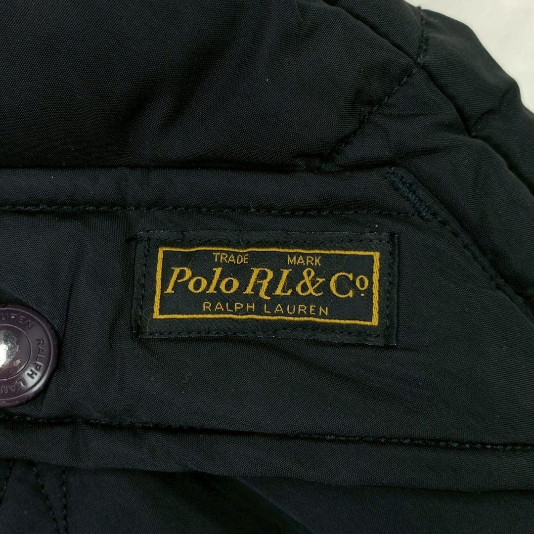 ポロラルフローレン ダウンベスト 2way ポニー刺繍 ブラック M　D939