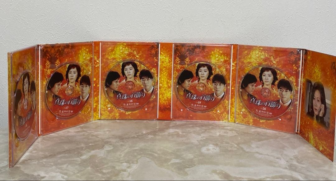 真珠の首飾り 帯付き DVD-BOX1～5 全巻セット 封入特典付き 韓国ドラマ