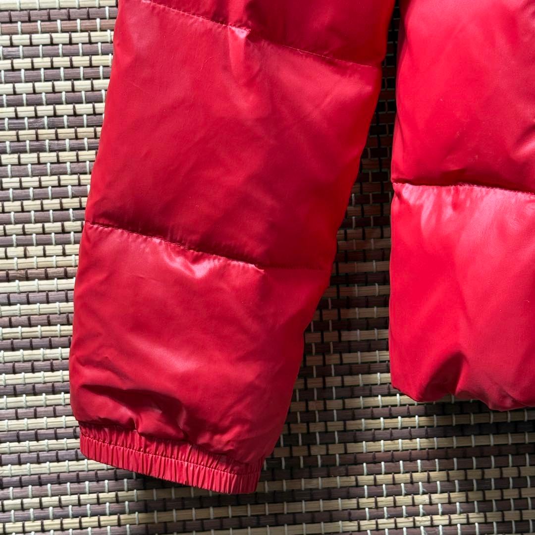 マンシングウェア ゴルフ R.line ダウンジャケット 赤 M フード付き