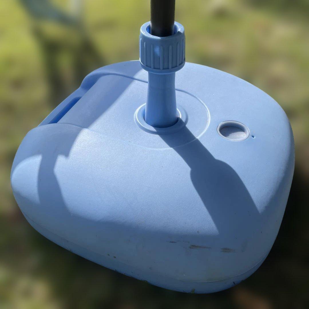 アルミピクニックテーブルセット（未使用）＋パラソル（used）