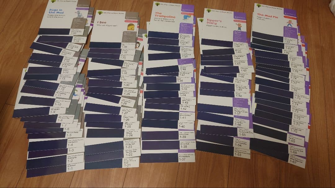 ORT1-1+OxfordReadingTiee84冊+ワークブック2冊幼児絵本