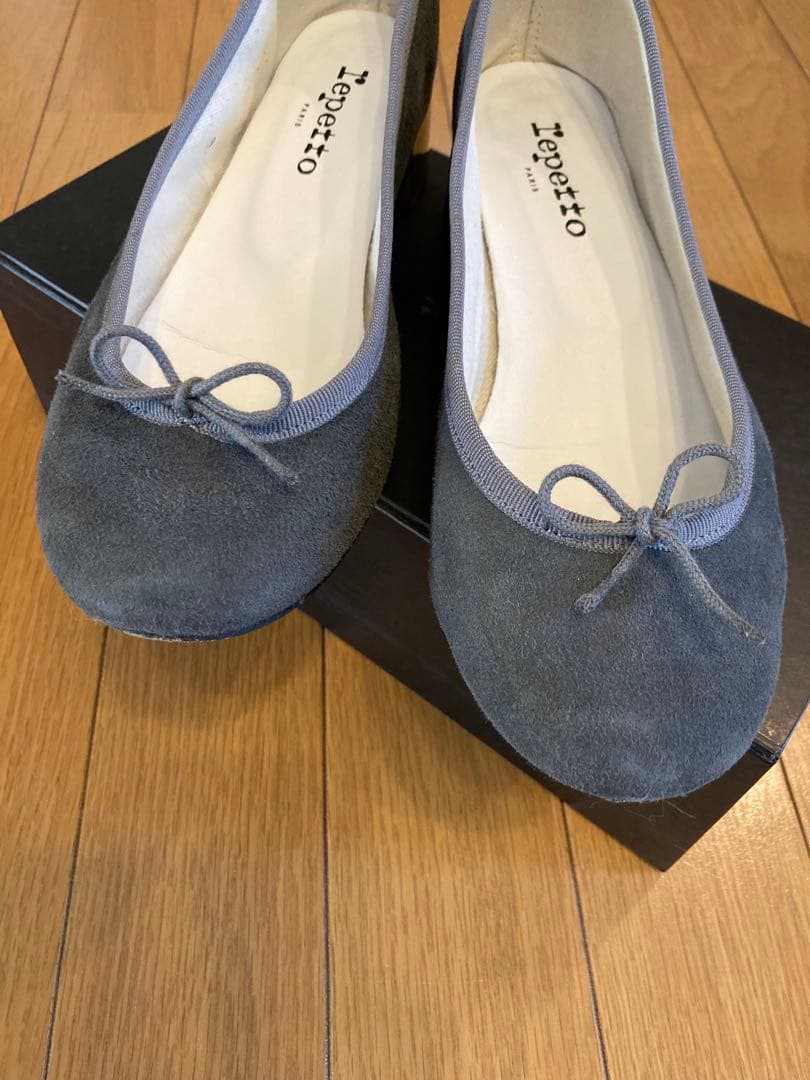 Retetto/レペット バレエシューズ　スエード　グレー