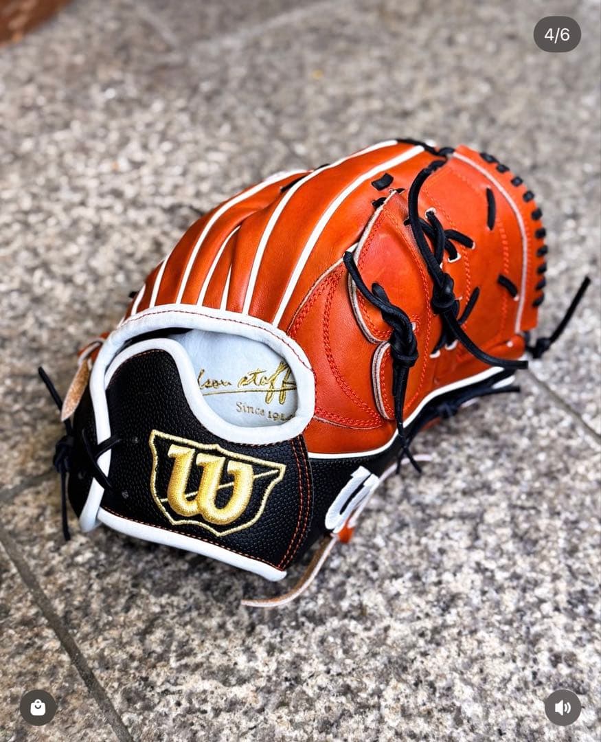 大谷選手　Wilson staff 軟式グローブ　投手