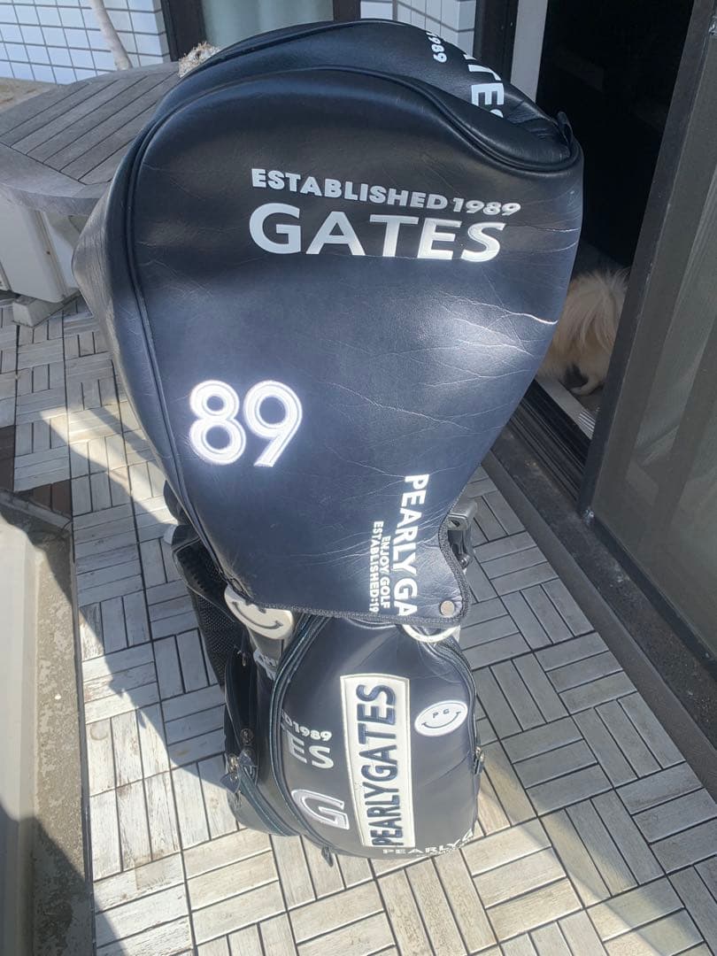 PEARLY GATES ゴルフバッグ ネイビー
