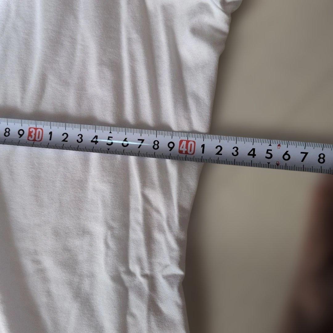 【マハロ】ホワイト ワイドフリルデザイン 半袖トップス