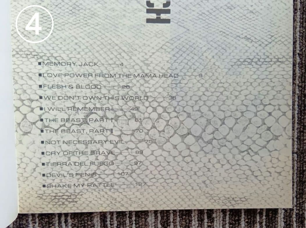 スコア 楽譜 リンチ・モブ ジョージ・リンチ e Lynch