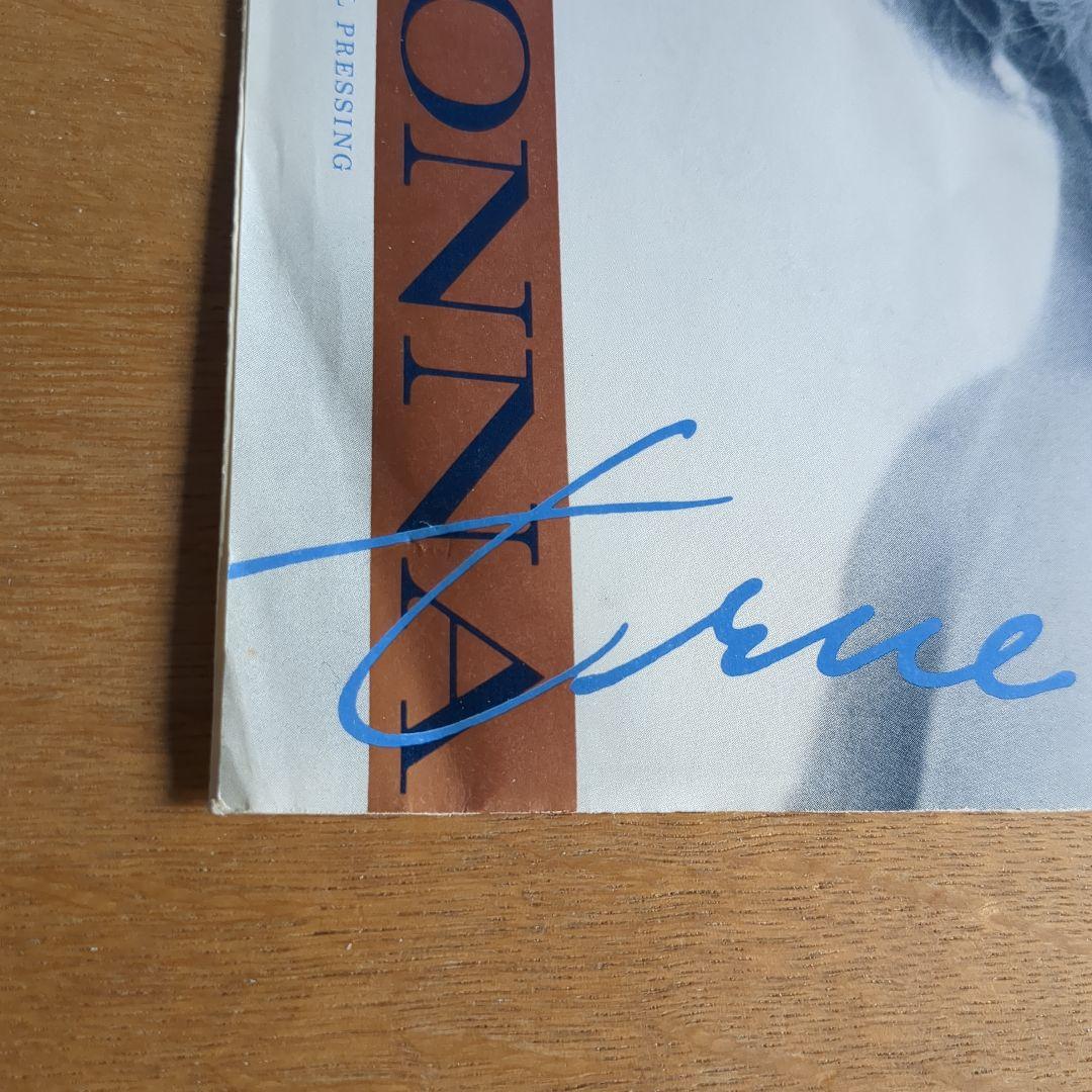 マドンナ　Madonna　True Blue　7\"　ブルーカラーレコード　輸入盤