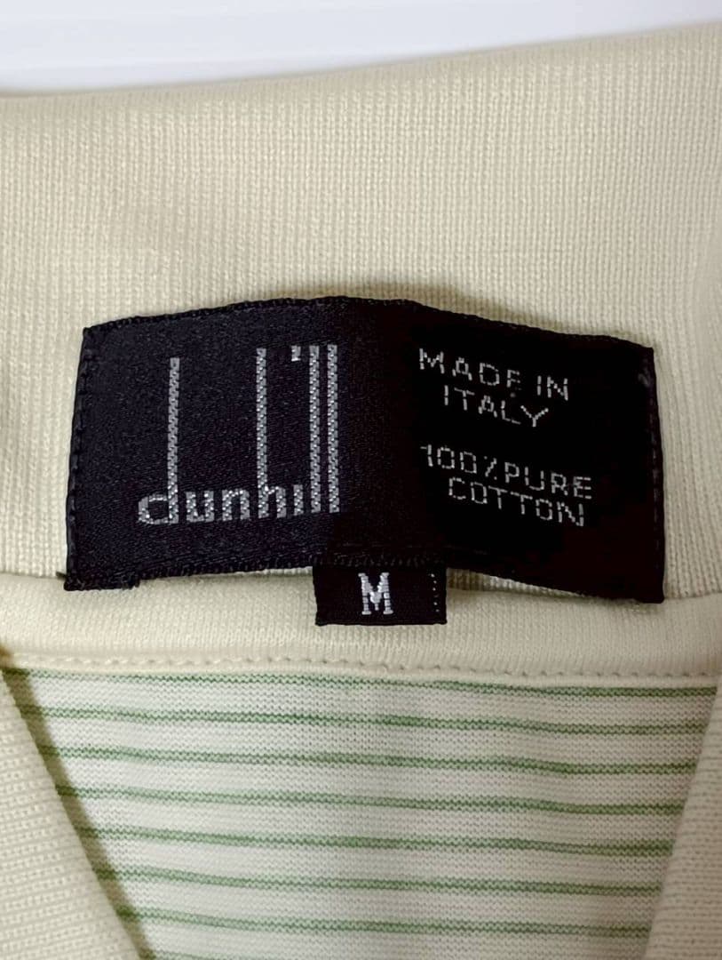 ダンヒル　ゴルフイラスト ポロシャツ グリーン　サイズM