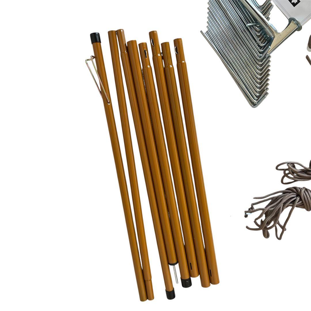 美品✨LOGOS Tradcanvas Tepee&タープ350-BJ おまけ付