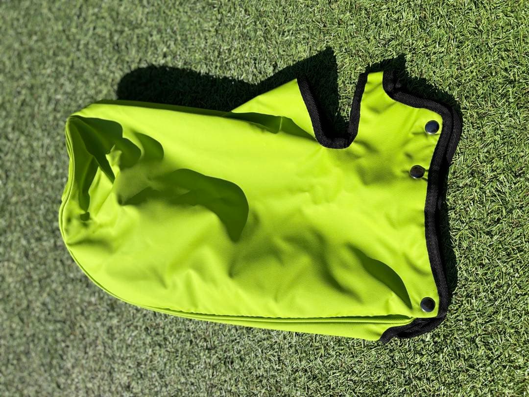 キャスター付　ゴルフバッグ　キャディバッグ　新品　グリーン　ブルー　KING