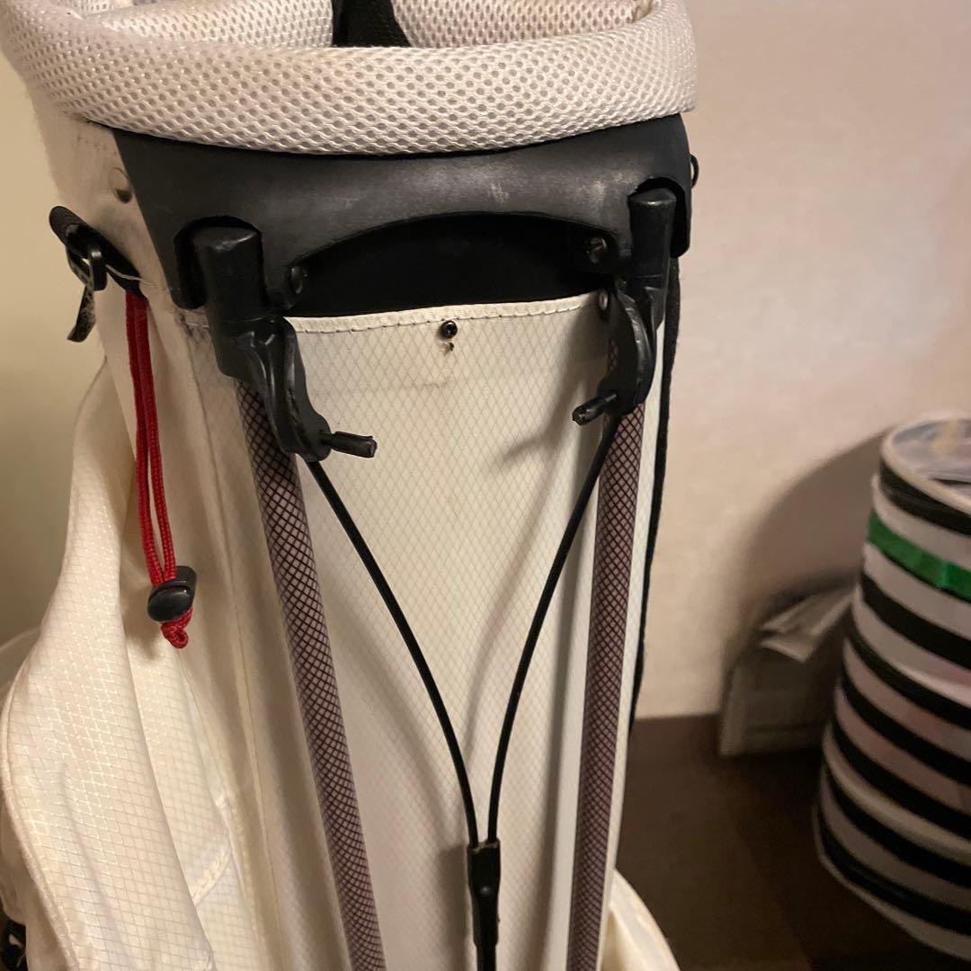 サンマウンテン　キャディバック　軽量　白