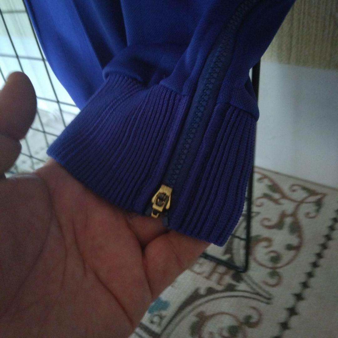 adidas ジャージ上下セット 青/白/赤: XO（3L)ビンテージモデル