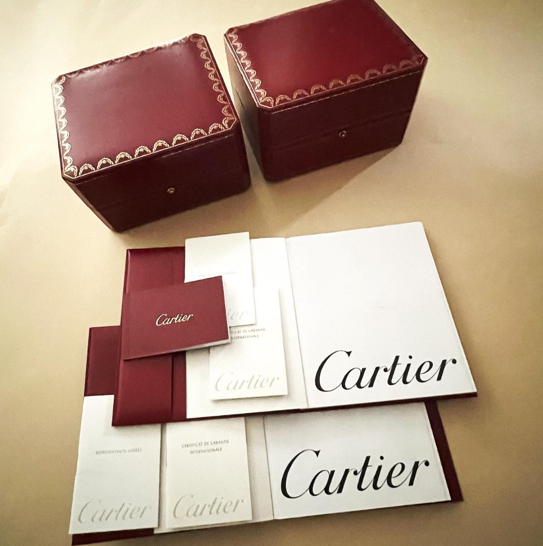 Cartier　カルティエ　時計空き箱　2箱