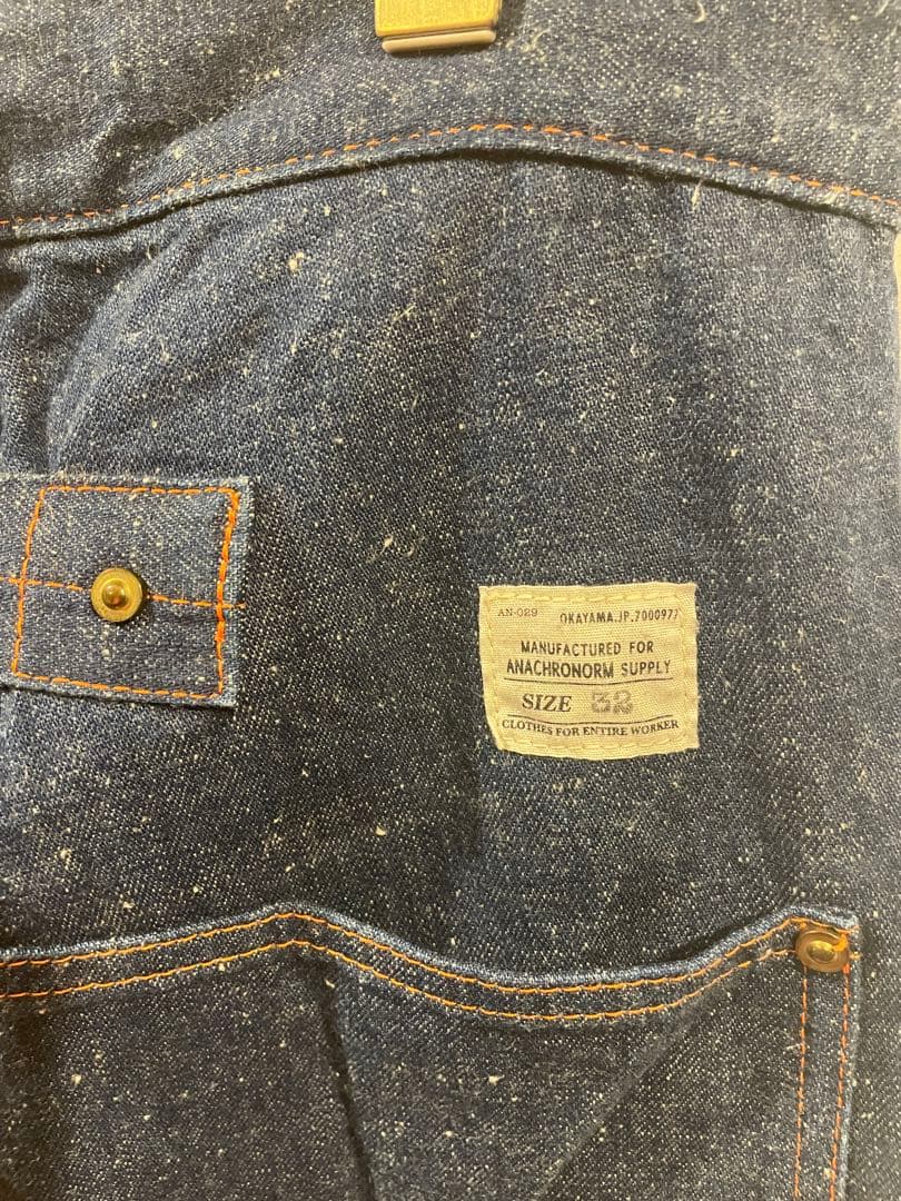 【希少】ANACHRONORM デニムペインターパンツ　廃盤