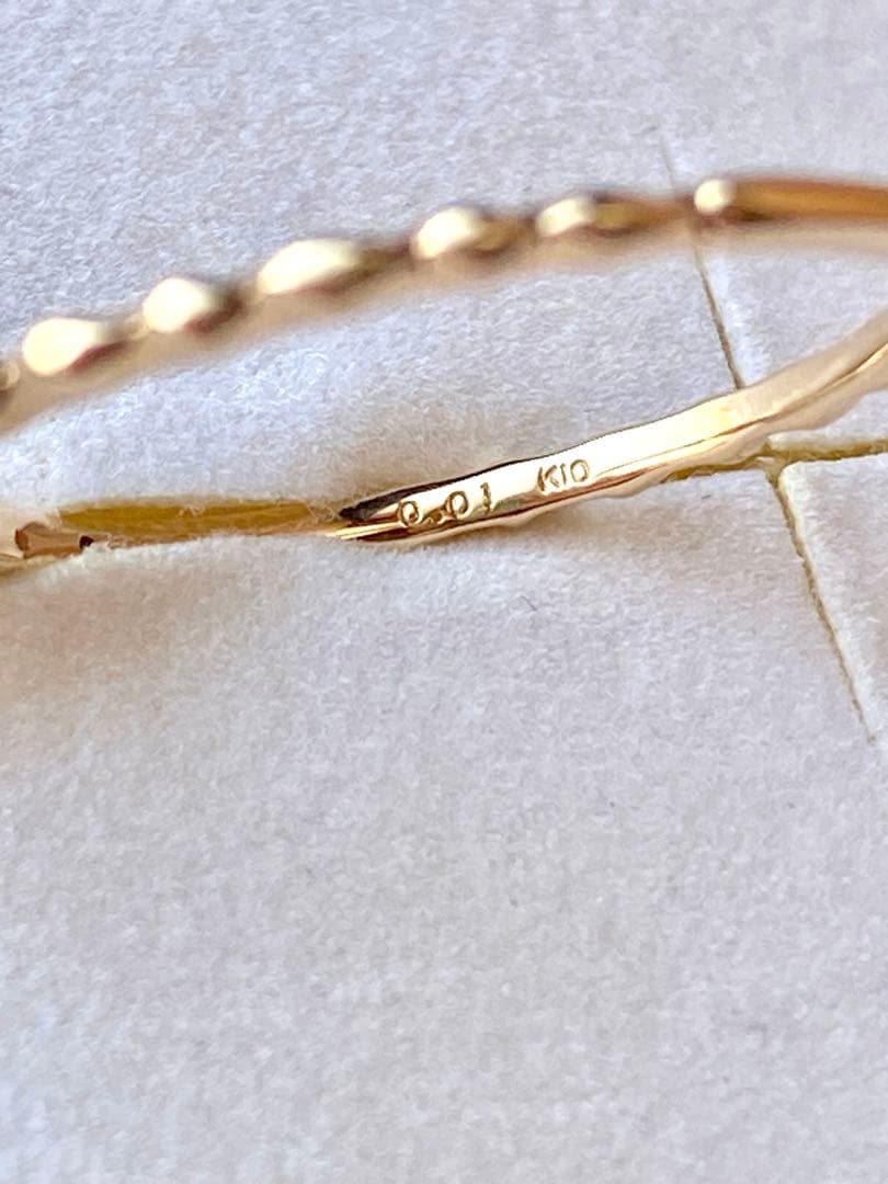 値下げ　NOJESSノジェス K10リング　11.5号　美品です(*^^*)