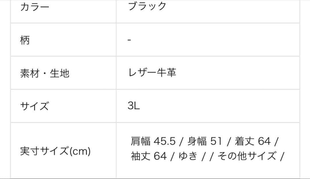 希少サイズ✨ ホーンワークス ダブルライダース 本革 レザー 大きい 3L 黒