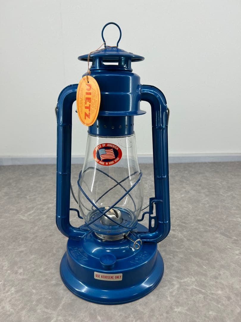 送料込み⭐︎DIETZ【オイルランプ NO.80 ブルー】