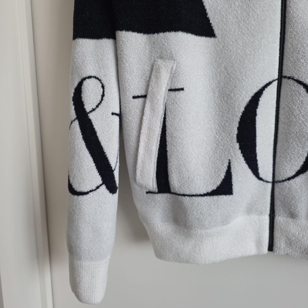 MARK&LONA マークアンドロナ 48 フード ニット ジャケット パーカー