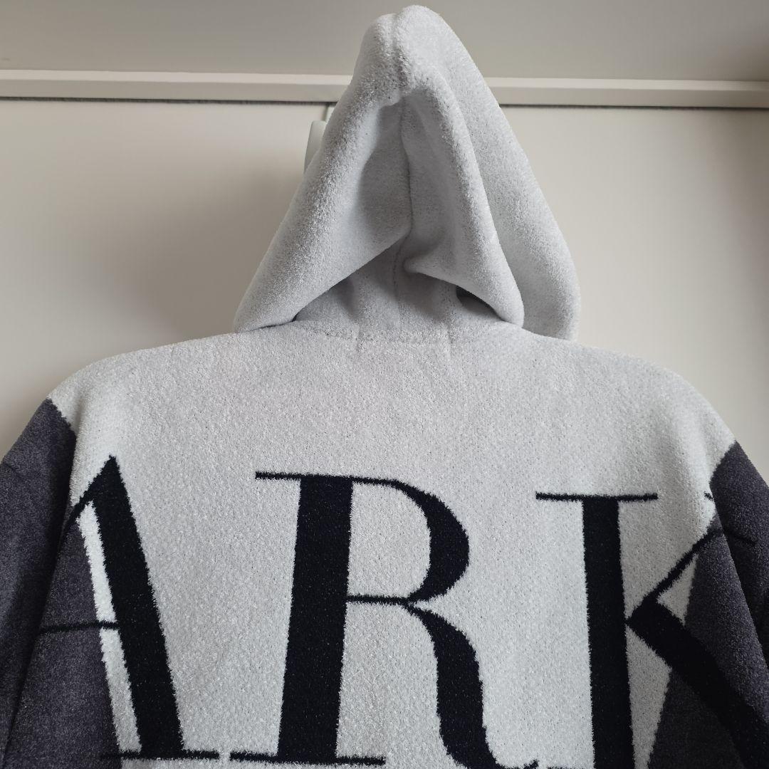 MARK&LONA マークアンドロナ 48 フード ニット ジャケット パーカー