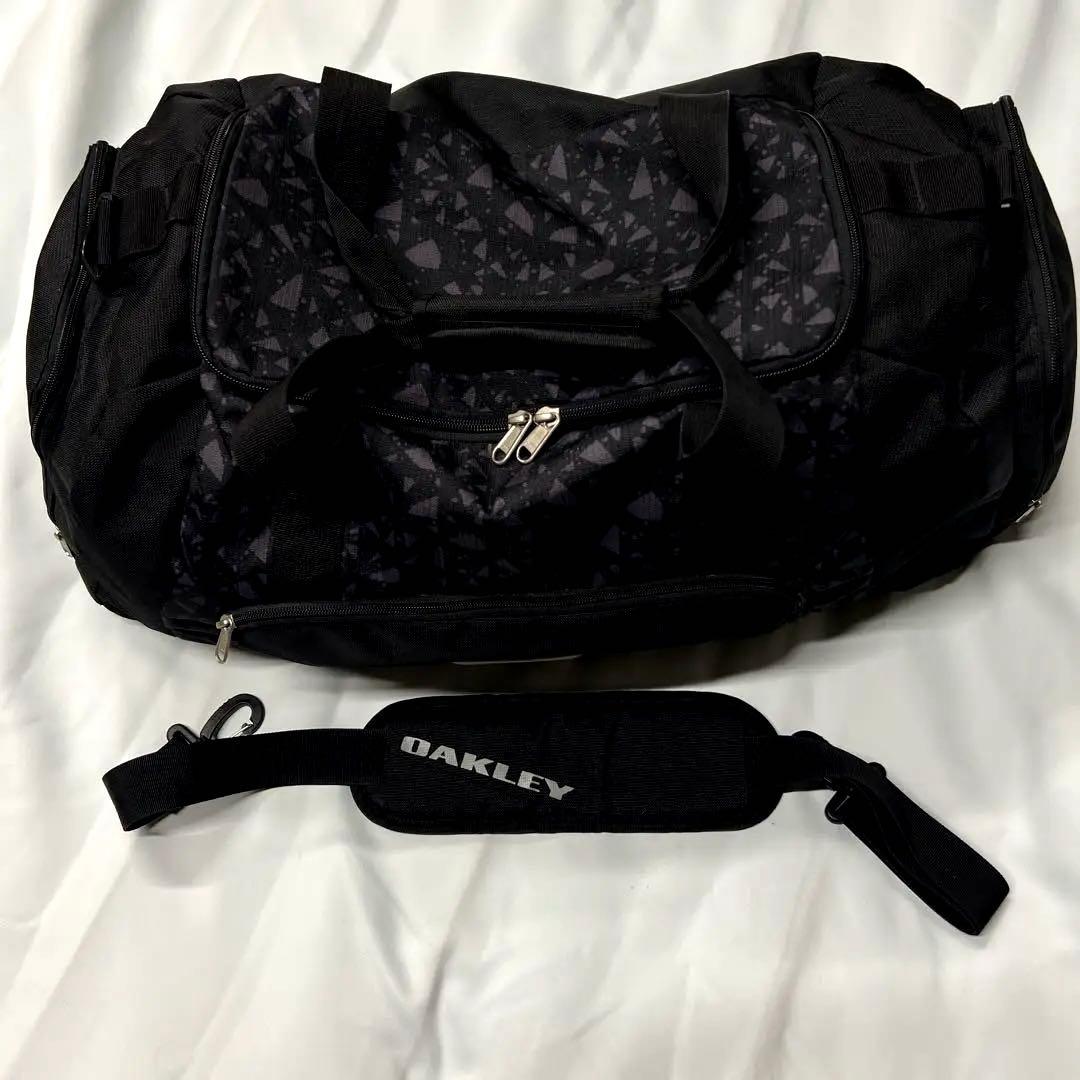 美品❗️オークリーボストンバック Ｌ ゴルフシューズ入れ付き、3ポケット【14】
