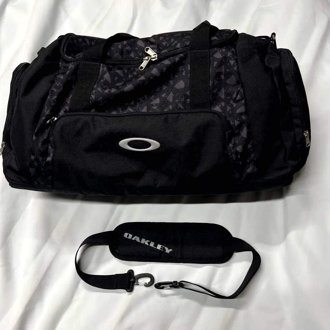 美品❗️オークリーボストンバック Ｌ ゴルフシューズ入れ付き、3ポケット【14】