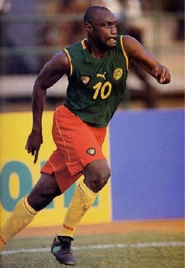 【激レア】カメルーン代表 エムボマ 日韓W杯2002 正規品 ユニフォーム