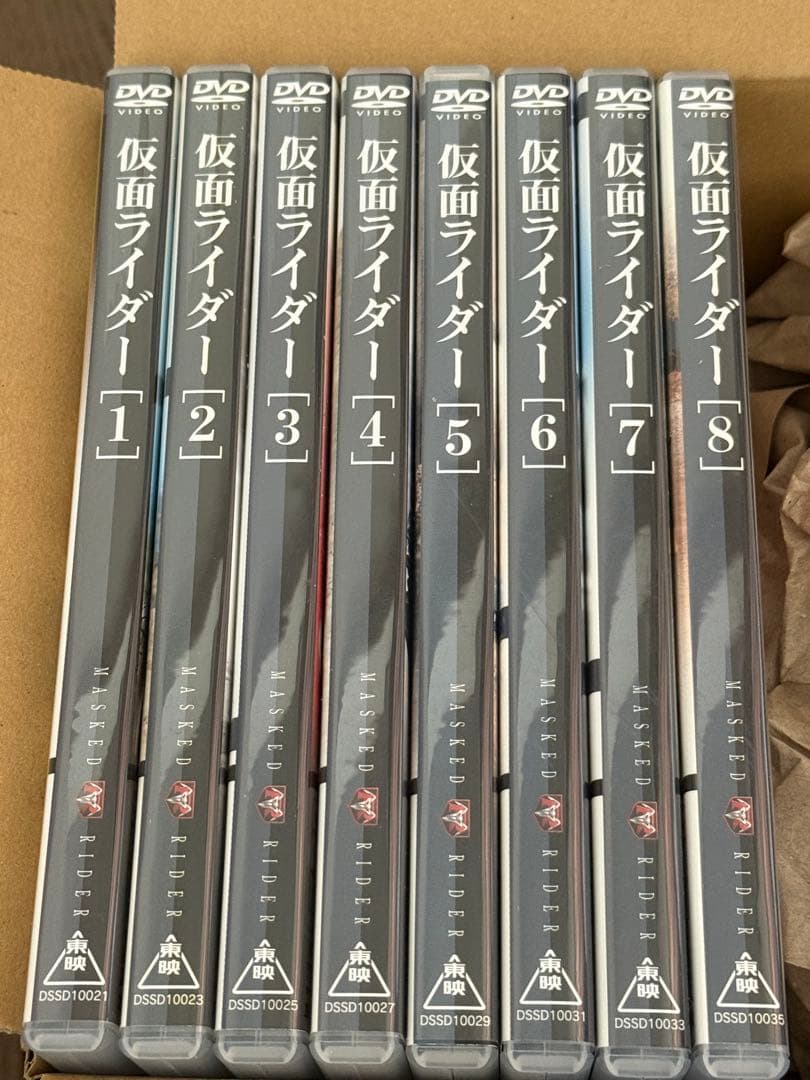 仮面ライダー DVDコレクション 全8巻 MASKED RIDER 藤岡弘