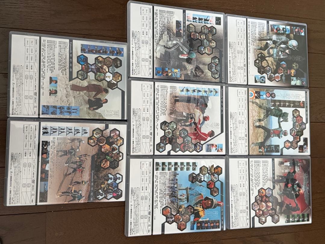 仮面ライダー DVDコレクション 全8巻 MASKED RIDER 藤岡弘