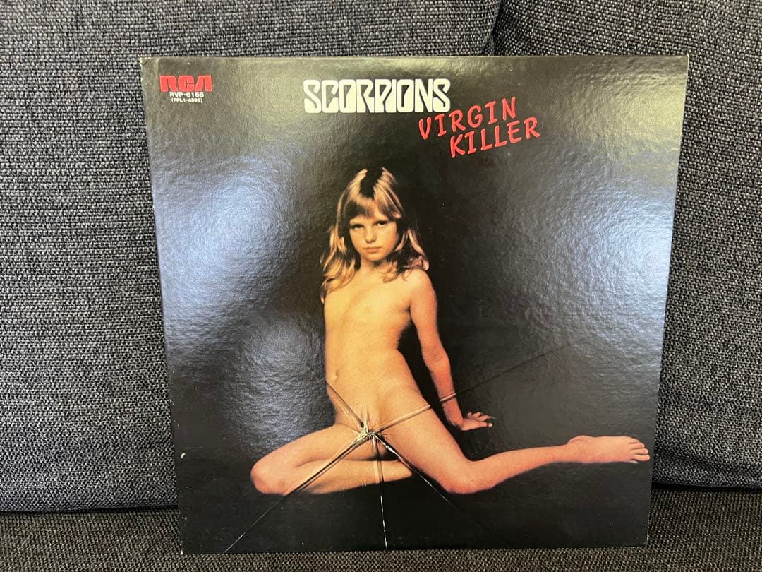 洋楽 Scorpions Virgin Killer RVP-6155 Orig LP