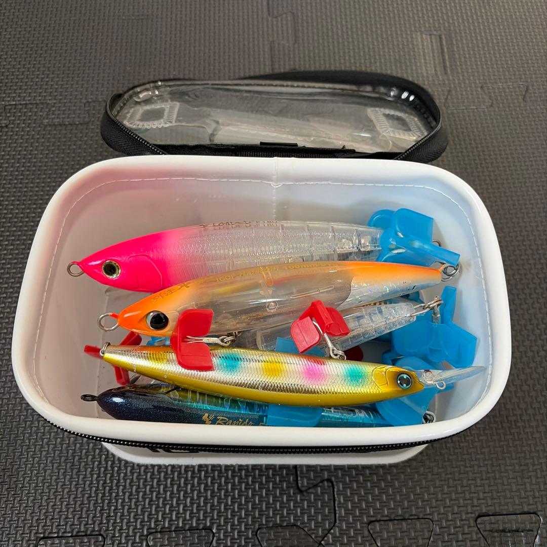 【値下げ】青物用　プラグルアー引退セット 10個　ケース付き