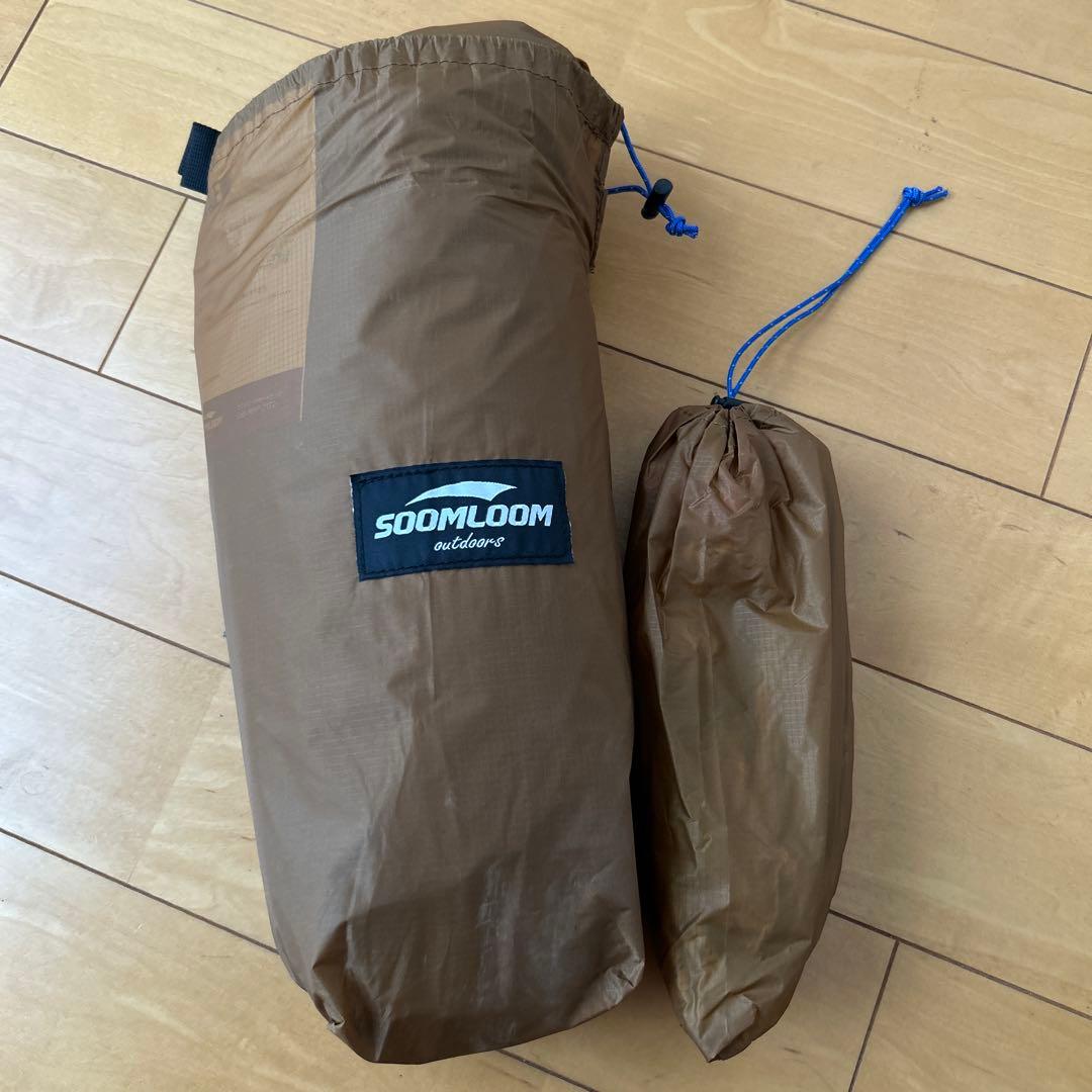 Soomloom レクタタープ 天幕 ナイロン485cm 大型 紫外線対策