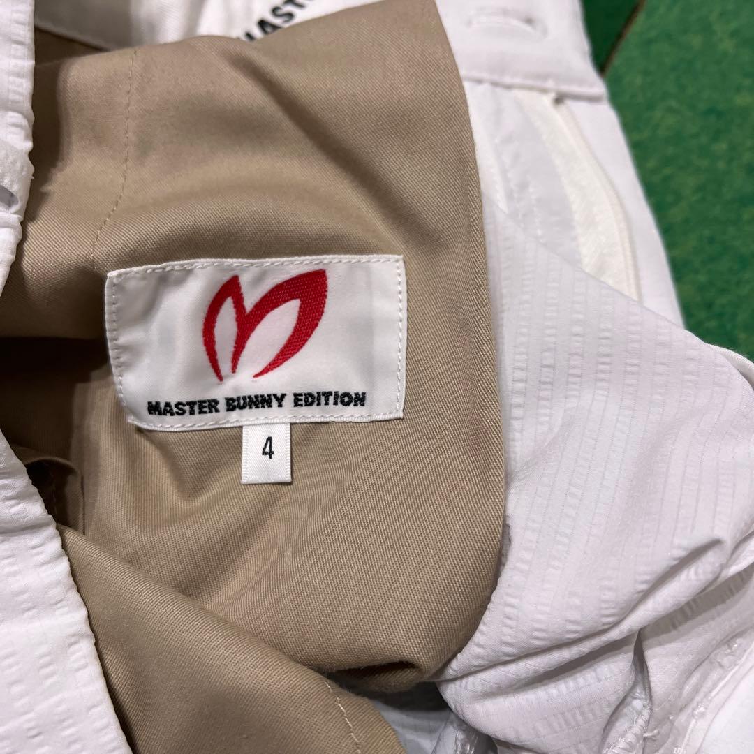 MBE MASTER BUNNY EDITION パンツ ホワイト
