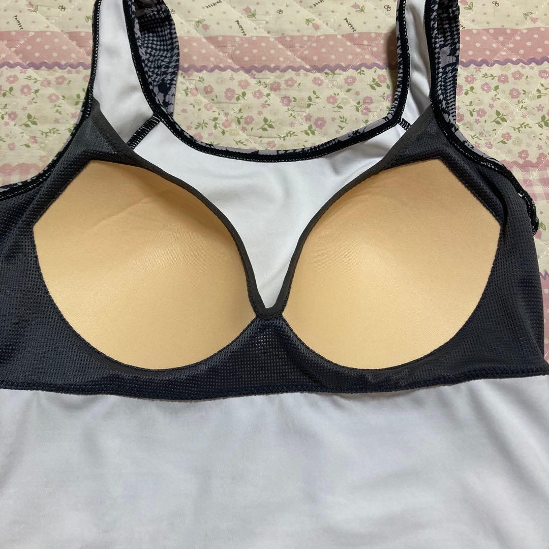 SUKALA チェックビスチェブラトップ&チェックウエストクロスレギンス