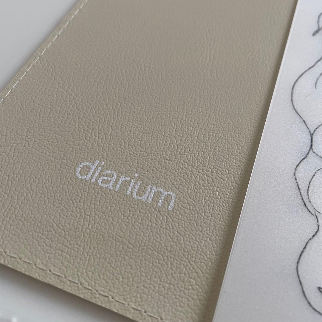 完売品　早い者勝ち　韓国　貯金　バインダー　カバー　diarium リフィル