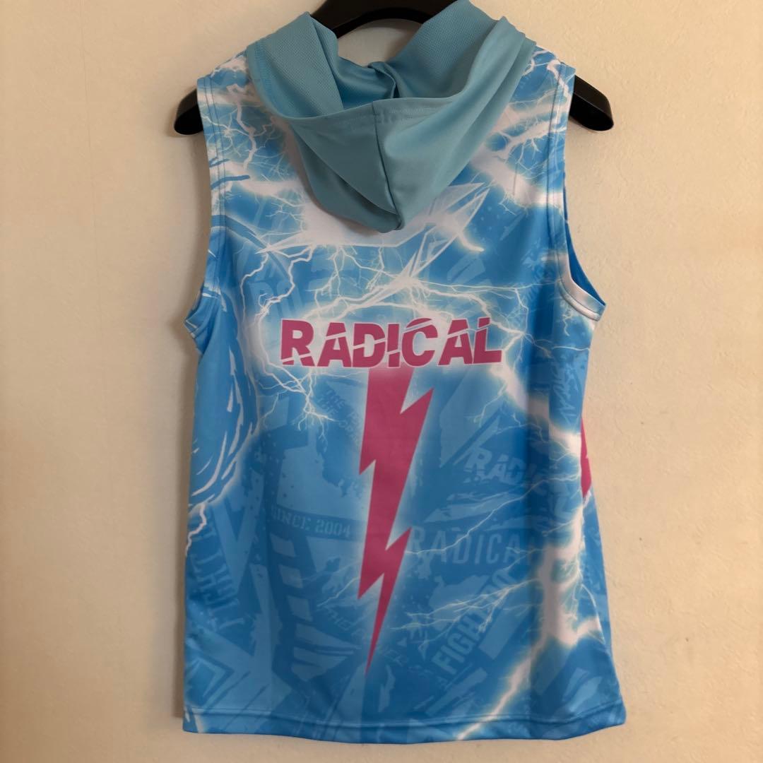 RADICAL フード付きノースリーブ XS