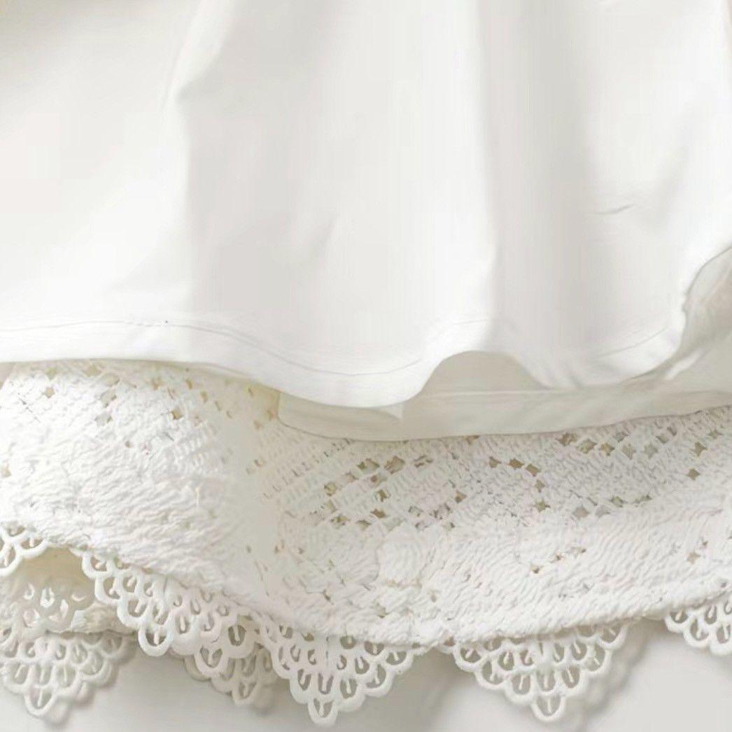 新品　UTAA　ユタ　ゴルフ　レーストップス＆スカートセット　ホワイト　M