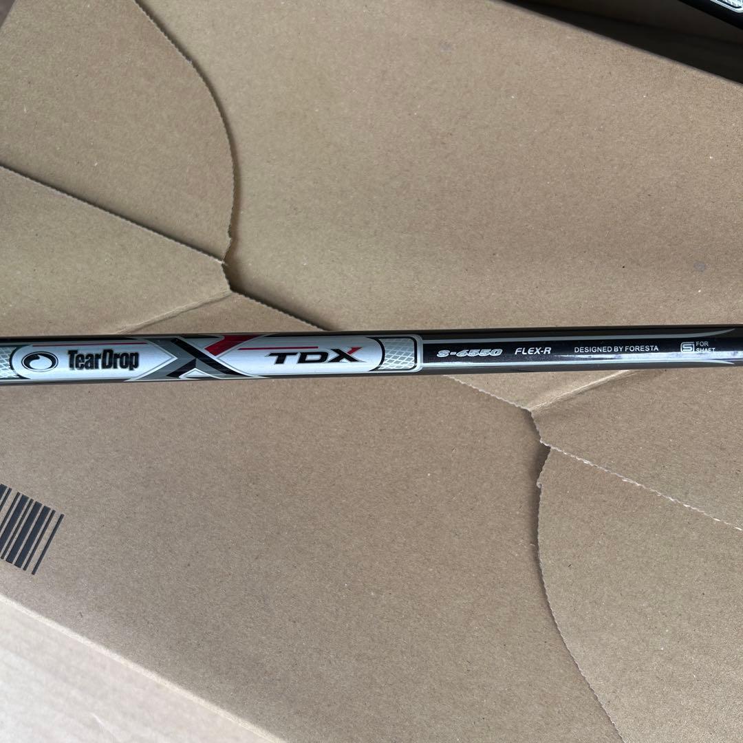 Tear Drop アイアンセット FLEX-R カーボンシャフト