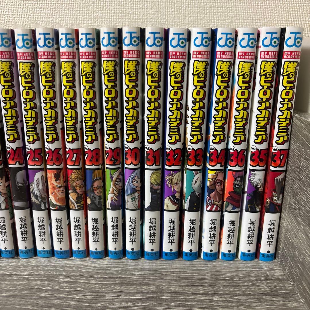 僕のヒーローアカデミア 全37巻セット　1-37巻 ◎即日配送